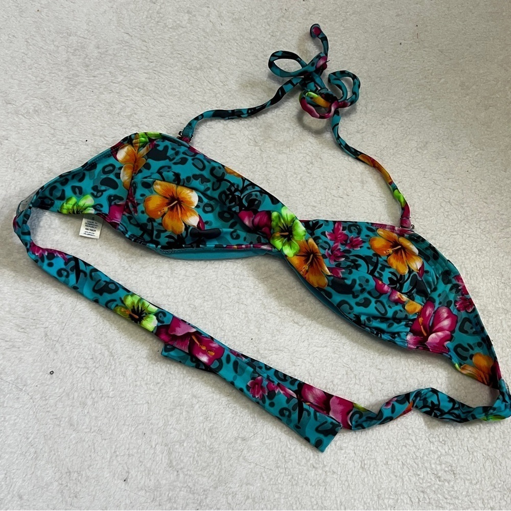 6 Piece Bundle Rue Bleu Swim Bikini Tops/Bottom  - Size Small - Picture 8 of 11